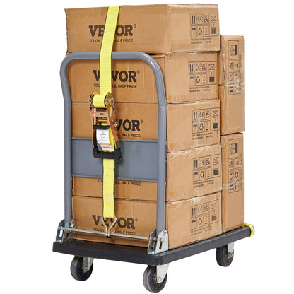 4 Pack Ratchet Tie Down Straps 5000 lbs 2 V952-SGJLDSGJ2X154A5JAV0