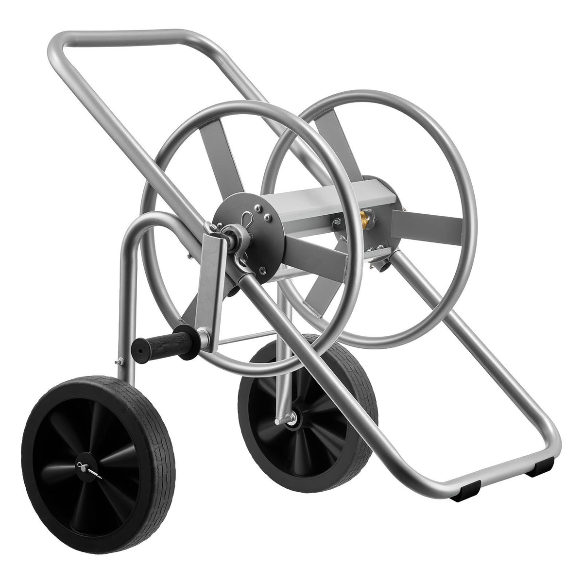 Water Hose Reel Cart, 6096/9144 cm High-Pressure Garden Hose Cart, Hoses Reel Carts with Two Wheels, Handle & V952-SGJPC2JLTG20Y0269001V0