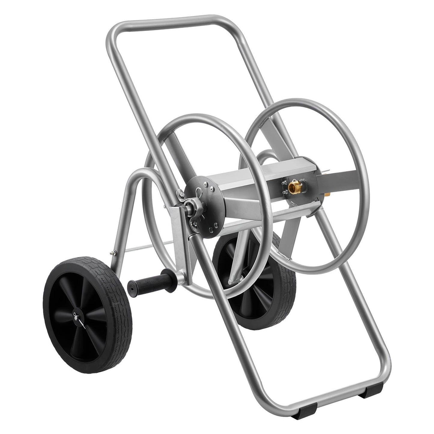 Water Hose Reel Cart, 6096/9144 cm High-Pressure Garden Hose Cart, Hoses Reel Carts with Two Wheels, Handle & V952-SGJPC2JLTG20Y0269001V0
