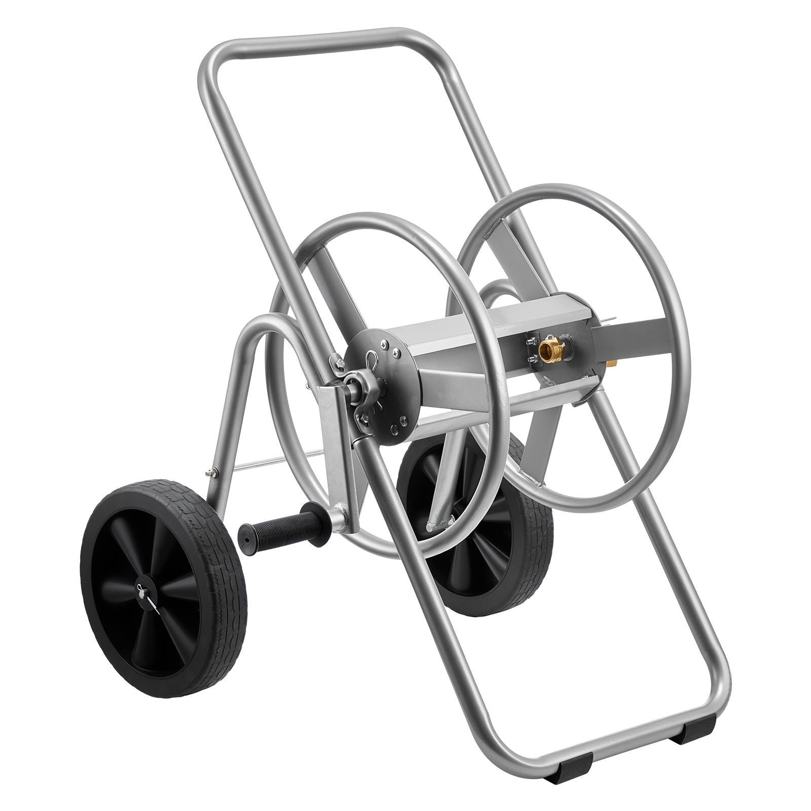 Water Hose Reel Cart, 6096/9144 cm High-Pressure Garden Hose Cart, Hoses Reel Carts with Two Wheels, Handle & V952-SGJPC2JLTG20Y0269001V0