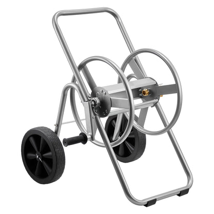 Water Hose Reel Cart, 6096/9144 cm High-Pressure Garden Hose Cart, Hoses Reel Carts with Two Wheels, Handle & V952-SGJPC2JLTG20Y0269001V0