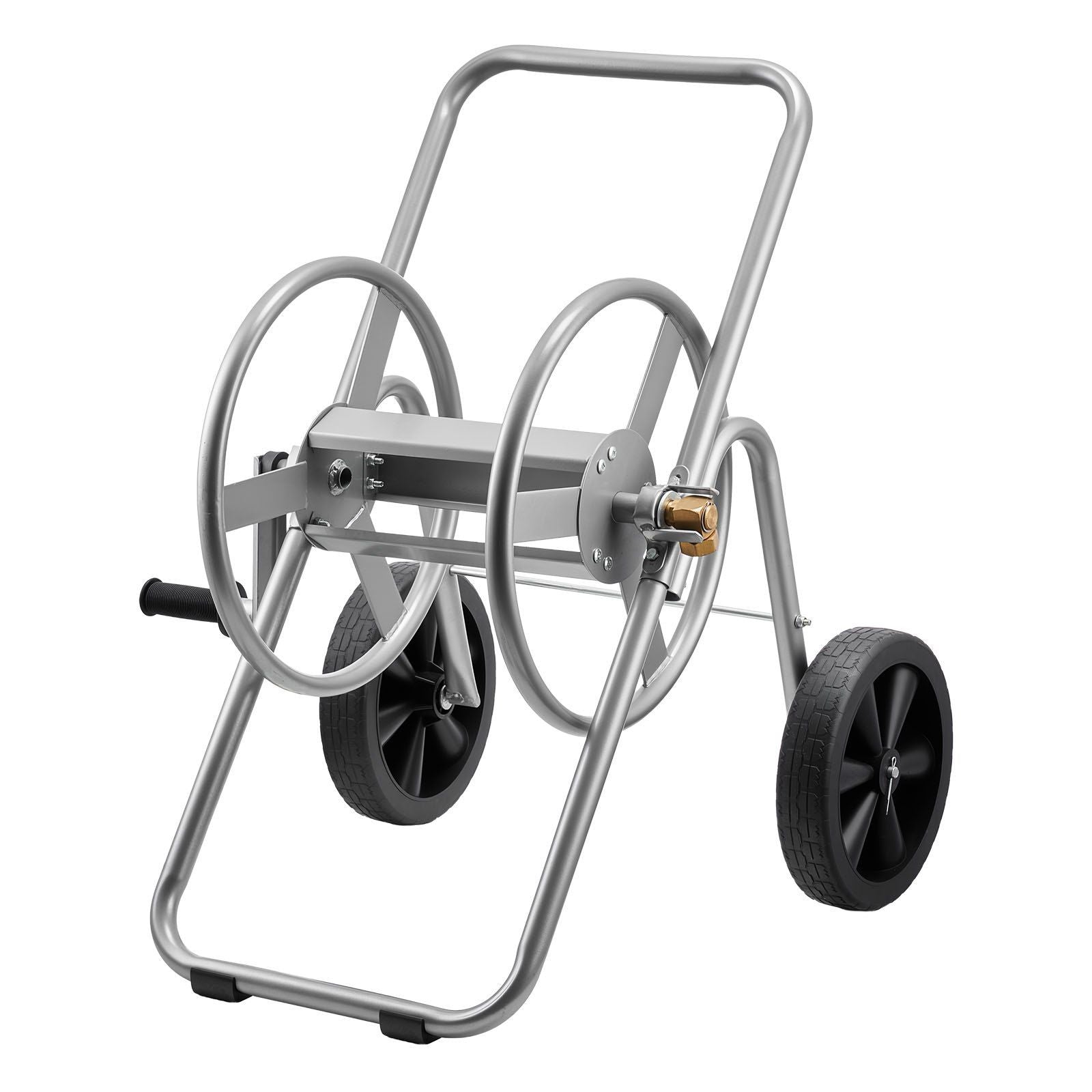 Water Hose Reel Cart, 6096/9144 cm High-Pressure Garden Hose Cart, Hoses Reel Carts with Two Wheels, Handle & V952-SGJPC2JLTG20Y0269001V0