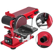 Belt Sander 4" x 36", Disc Combo Sander 6",Electric Adjustable Bench Belt Sander 375W,Grinder Bench Sanding V952-SGJXCSDJ000000001V3