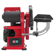 Belt Sander 4" x 36", Disc Combo Sander 6",Electric Adjustable Bench Belt Sander 375W,Grinder Bench Sanding V952-SGJXCSDJ000000001V3