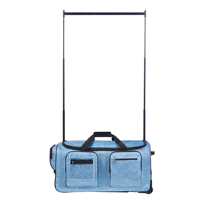 Dance Bag with Garment Rack, 736.6 mm Rolling Dance Duffel, with Wheels, USB Port, Height Adjustable Clothes V952-SGMLDYJDWDD2DIMNH001V0
