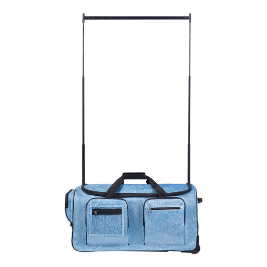 Dance Bag with Garment Rack, 736.6 mm Rolling Dance Duffel, with Wheels, USB Port, Height Adjustable Clothes V952-SGMLDYJDWDD2DIMNH001V0