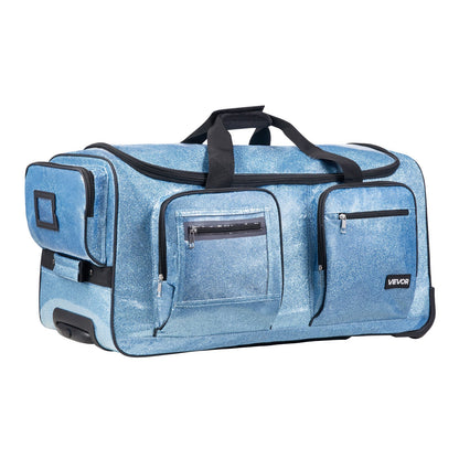 Dance Bag with Garment Rack, 736.6 mm Rolling Dance Duffel, with Wheels, USB Port, Height Adjustable Clothes V952-SGMLDYJDWDD2DIMNH001V0