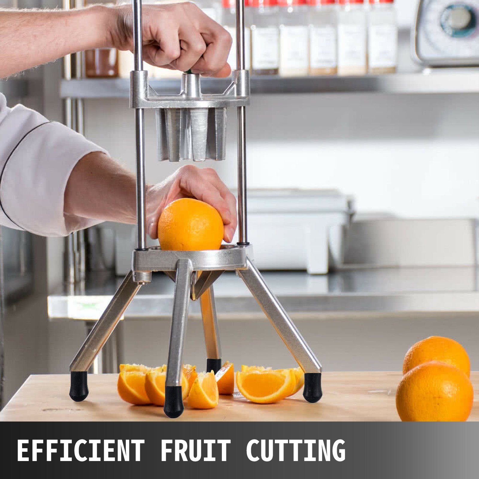 Citrus Cutter Lemon, Wedge Slicer 6-Section Lemon Cutter Slicer, Stainless Steel V952-SGQKJ6B0000000001V0