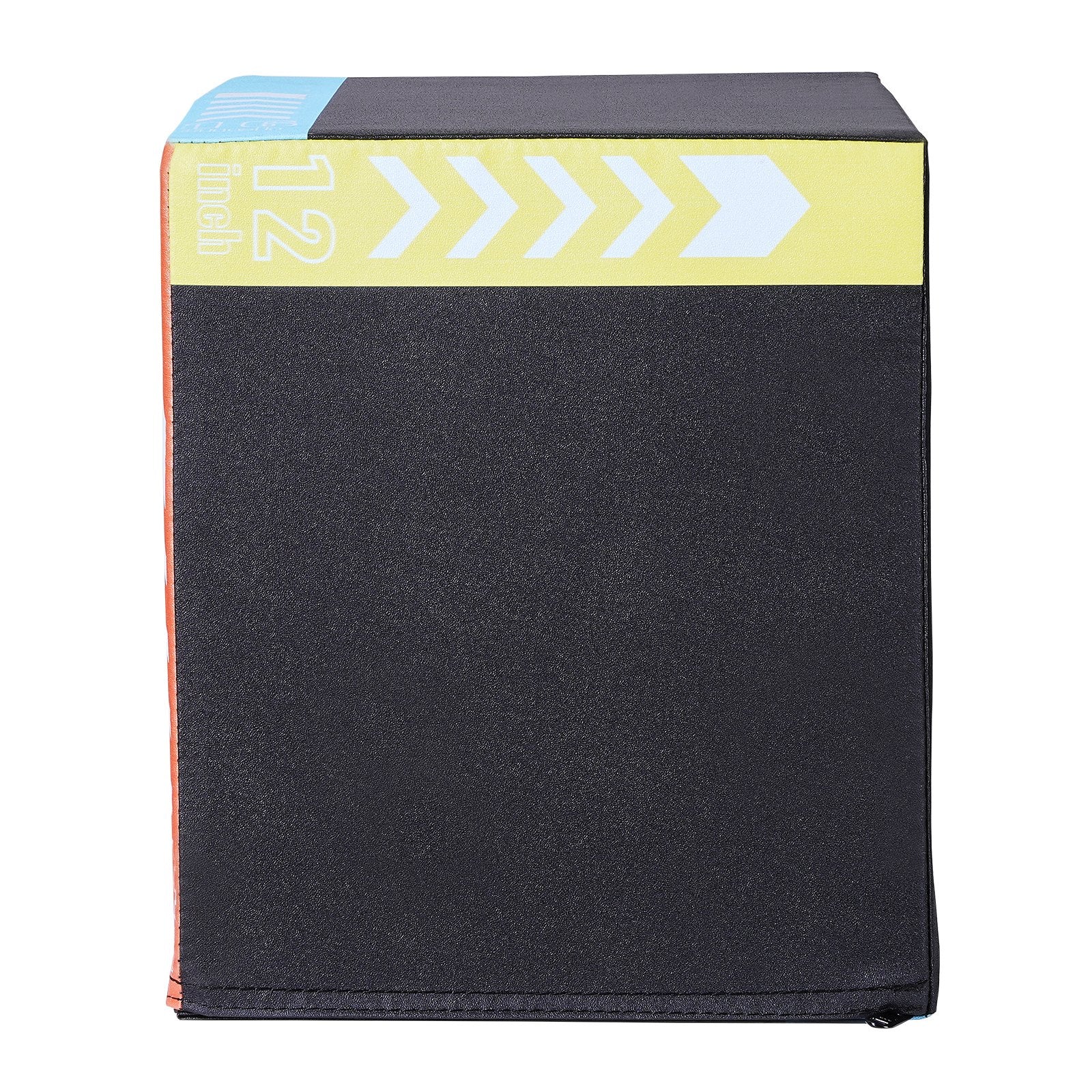 3 in 1 Plyometric Jump Box, 16/14/12 Inch Cotton Plyo Box, Platform & Jumping Agility Box, Anti-Slip Fitness V952-SHYTX161412YKXBJSV0