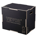 3 in 1 Plyometric Jump Box, 24/20/16 Inch Wooden Plyo Box, Platform & Jumping Agility Box, Anti-Slip Fitness V952-SHYTX242016YZO8I2V0