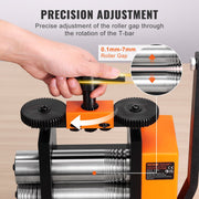 Rolling Mill, 3"/76 mm Jewelry Rolling Mill Machine, 1: 2 Gear Ratio, 3-in-1 Multi-function Rolling Mill, V952-SHYYPJ3H10000SGWWV0
