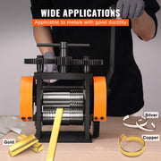 Rolling Mill, 1.77"/45 mm Jewelry Rolling Mill Machine, 1: 2.4 Gear Ratio, 3-in-1 Multi-function Rolling V952-SHYYPJ3H145MRZZ3YV0