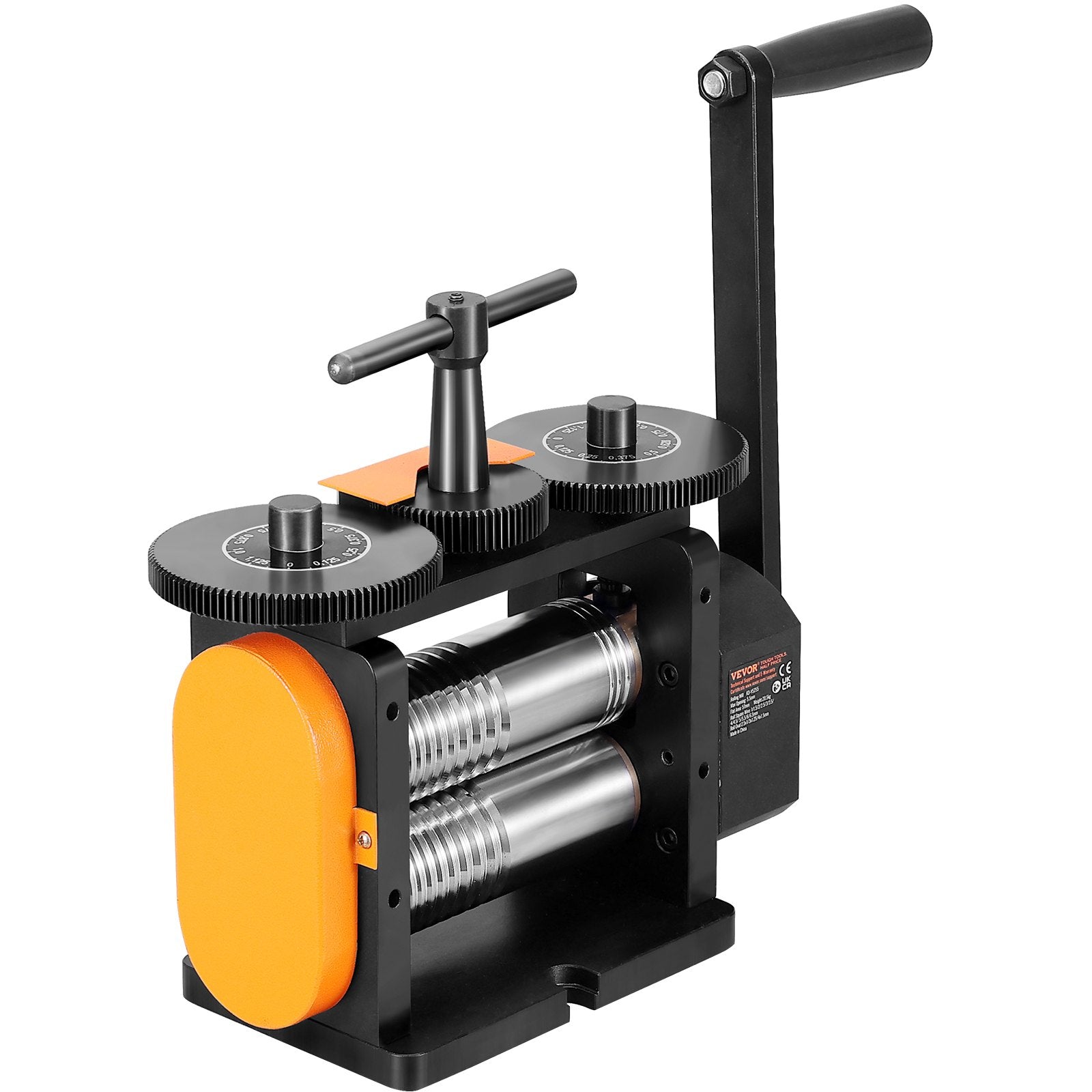 Rolling Mill, 2.24"/57 mm Jewelry Rolling Mill Machine, 1: 2 Gear Ratio, 3-in-1 Multi-function Rolling Mill, V952-SHYYPJ3H157M2T9N9V0