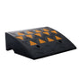 Rubber Curb Ramp 15.2 cm Rise Height Sidewalk Curb Ramp, 37 cm Width 49.1 cm Length Driveway Ramp for Curb, V952-SJDLYPDGB1197GOBVV0