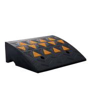Rubber Curb Ramp 15.2 cm Rise Height Sidewalk Curb Ramp, 37 cm Width 49.1 cm Length Driveway Ramp for Curb, V952-SJDLYPDGB1197GOBVV0