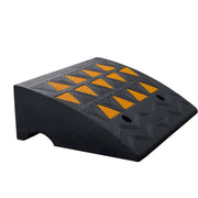 Rubber Curb Ramp 15.2 cm Rise Height Sidewalk Curb Ramp, 37 cm Width 49.1 cm Length Driveway Ramp for Curb, V952-SJDLYPDGB1197GOBVV0
