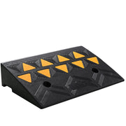 Rubber Curb Ramp 10.8 cm Rise Height Sidewalk Curb Ramp, 30 cm Width 50 cm Length Driveway Ramp for Curb, 15T V952-SJDLYPDGB1197IMYQV0