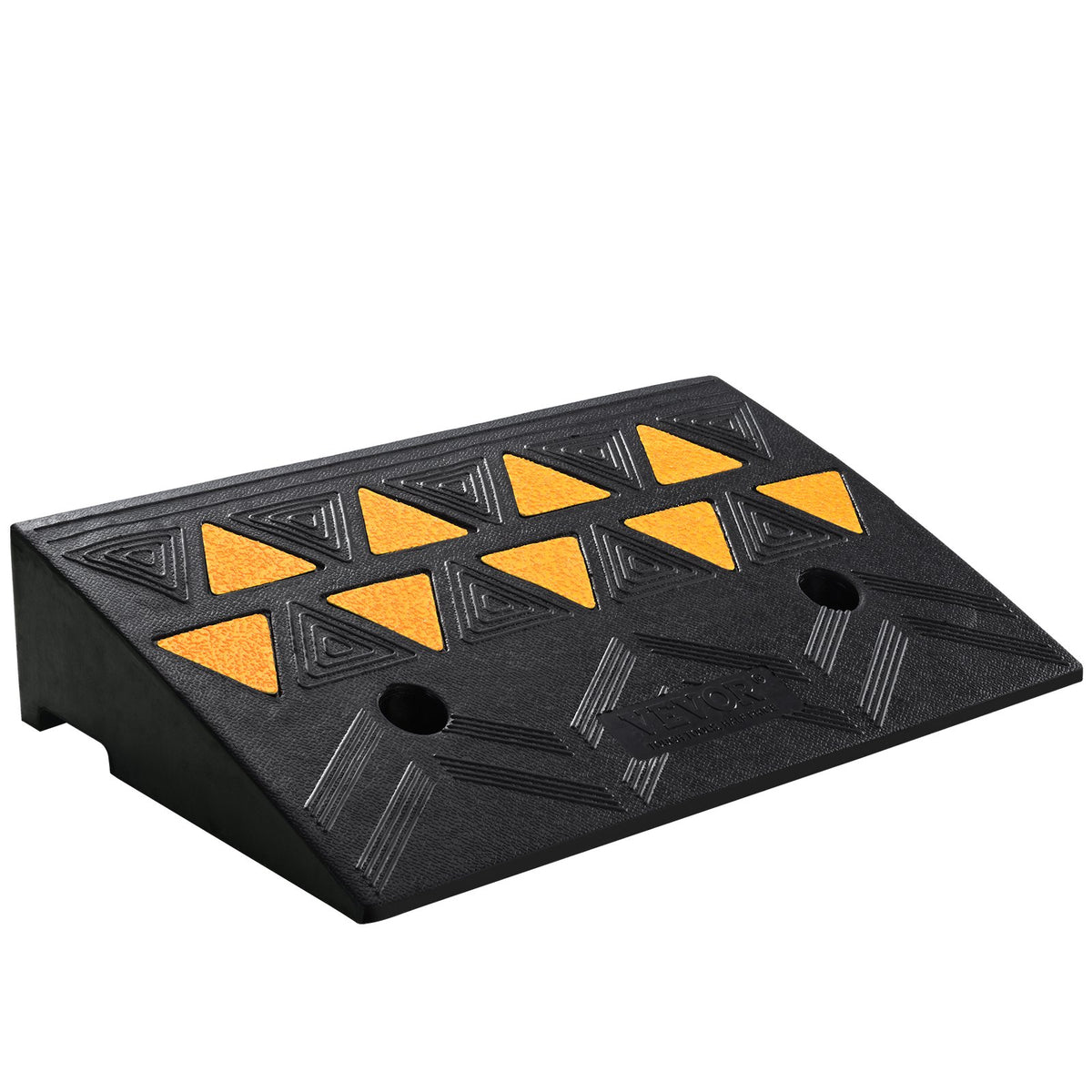 Rubber Curb Ramp 10.8 cm Rise Height Sidewalk Curb Ramp, 30 cm Width 50 cm Length Driveway Ramp for Curb, 15T V952-SJDLYPDGB1197IMYQV0