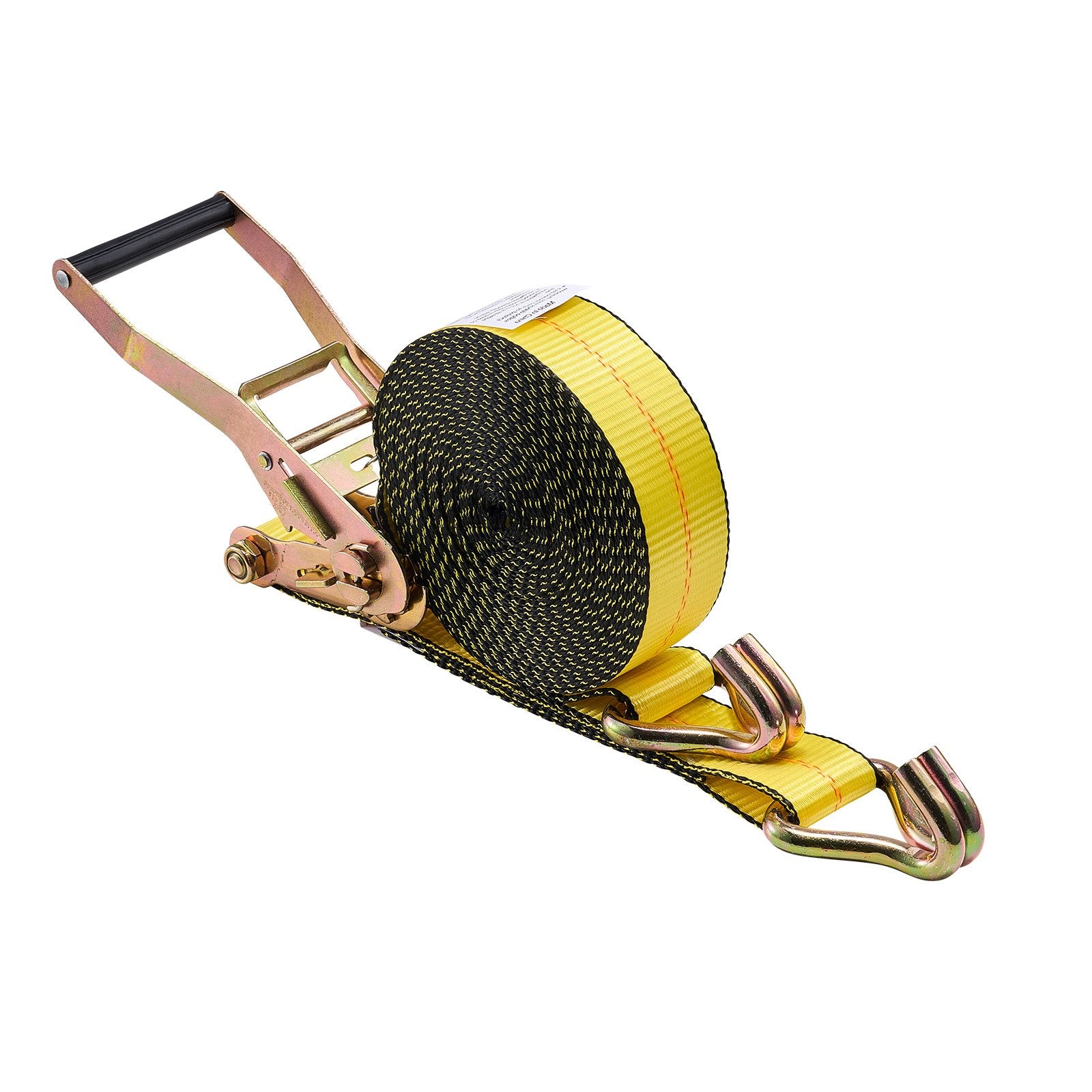 Ratchet Straps, 50.8 mm x 9.1 m, Heavy Duty Tie Down Straps with Double J Hook, 4536 kg Break Strength, Tie V952-SJGJLD2X3010VZ6IN001V0