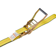 Ratchet Straps, 50.8 mm x 9.1 m, Heavy Duty Tie Down Straps with Double J Hook, 4536 kg Break Strength, Carry V952-SJGJLD2X304JSMY7Z001V0