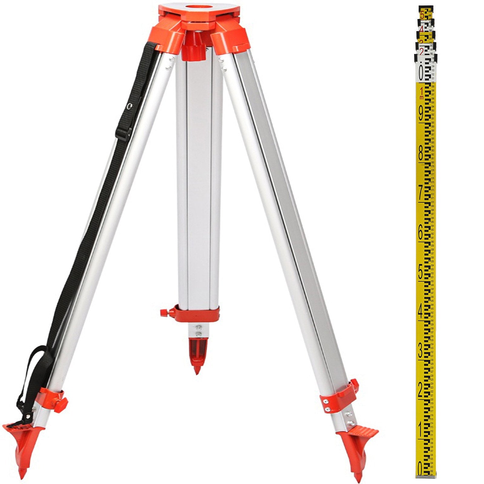 Super Combination 1.65m Aluminum Tripod + 5m Staff For Rotary Laser Leveltop V952-SJJ+BCZH000000001V0
