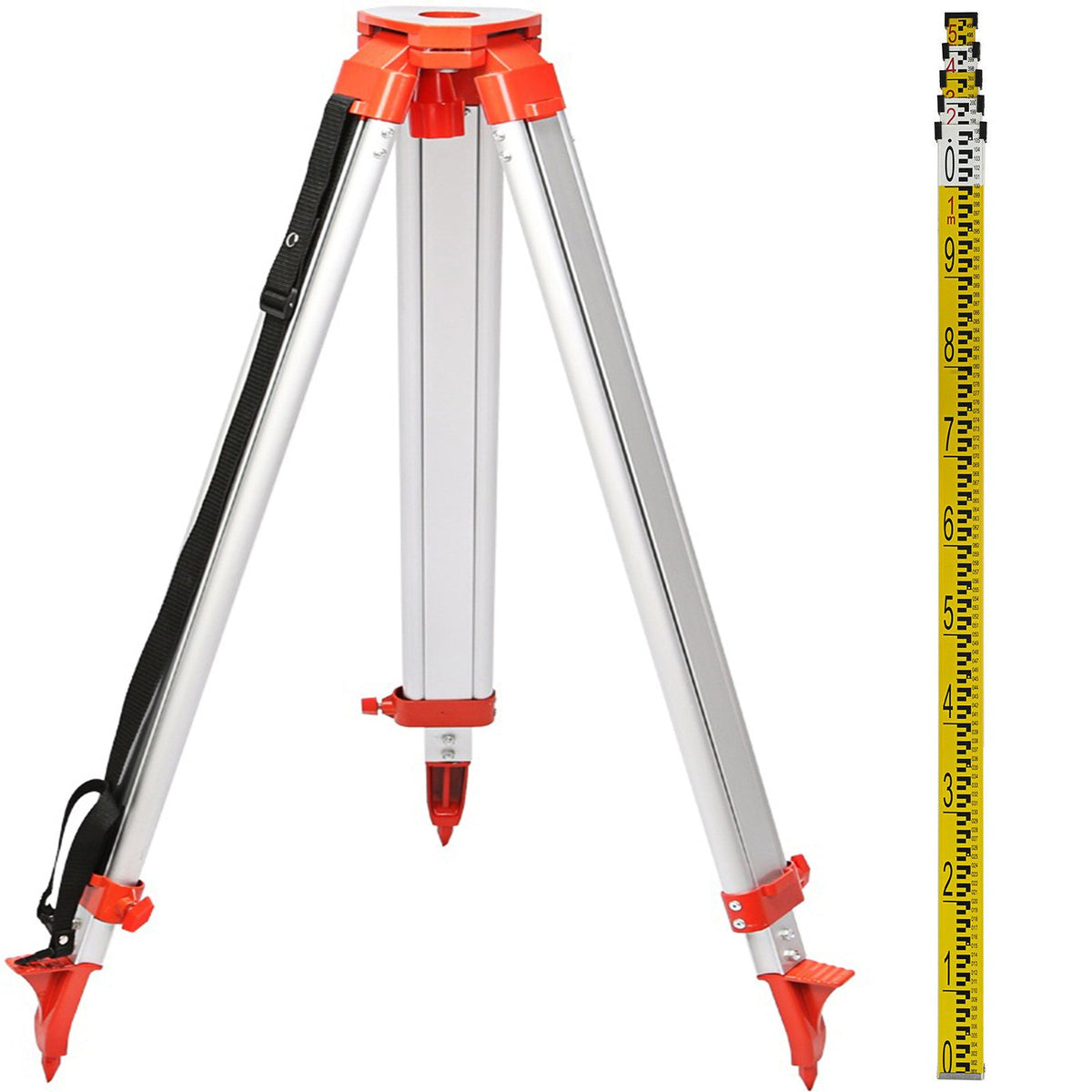 Super Combination 1.65m Aluminum Tripod + 5m Staff For Rotary Laser Leveltop V952-SJJ+BCZH000000001V0