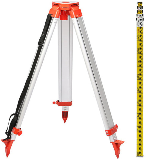 Super Combination 1.65m Aluminum Tripod + 5m Staff For Rotary Laser Leveltop V952-SJJ+BCZH000000001V0