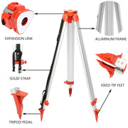 Super Combination 1.65m Aluminum Tripod + 5m Staff For Rotary Laser Leveltop V952-SJJ+BCZH000000001V0