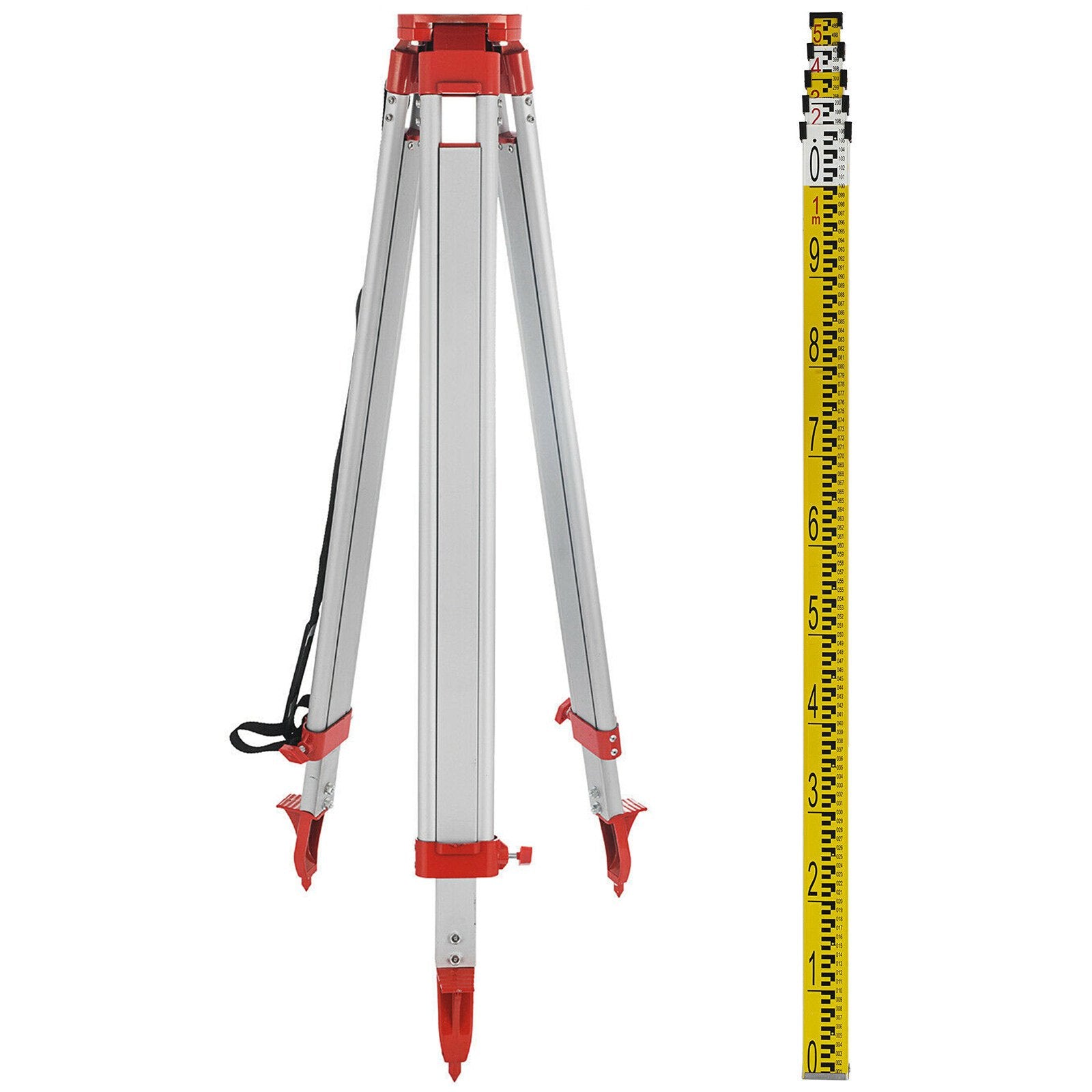 Super Combination 1.65m Aluminum Tripod + 5m Staff For Rotary Laser Leveltop V952-SJJ+BCZH000000001V0
