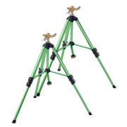 Impact Sprinkler on Tripod Base, 2 Packs, Heavy Duty Tripod Sprinklers with Brass Head & G3/4" Connector, 360 V952-SJJSSQLSZX2J3VCN2002V0