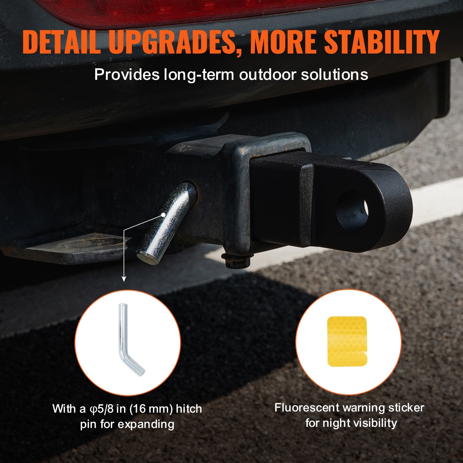 50mm Trailer Shackle Hitch Receiver Heavy Duty Tow Recovery for Truck Jeep V952-SJLHJ2IN5100YM00JV0