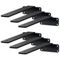 Shelf Bracket, 16cmL x 10cmW x 4.5cmH 6 Pcs, Heavy Duty Floating Shelf Brackets, Brackets for Shelves, 5mm V952-SJZJGBZJYGHWOM9OXV0
