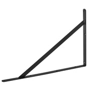 Shelf Bracket, 46 x 30.5 cm 12 Pcs, Heavy Duty Floating Shelf Brackets, Brackets for Shelves, 3mm Thick Matte V952-SJZJGBZJYGHWULB3QV0