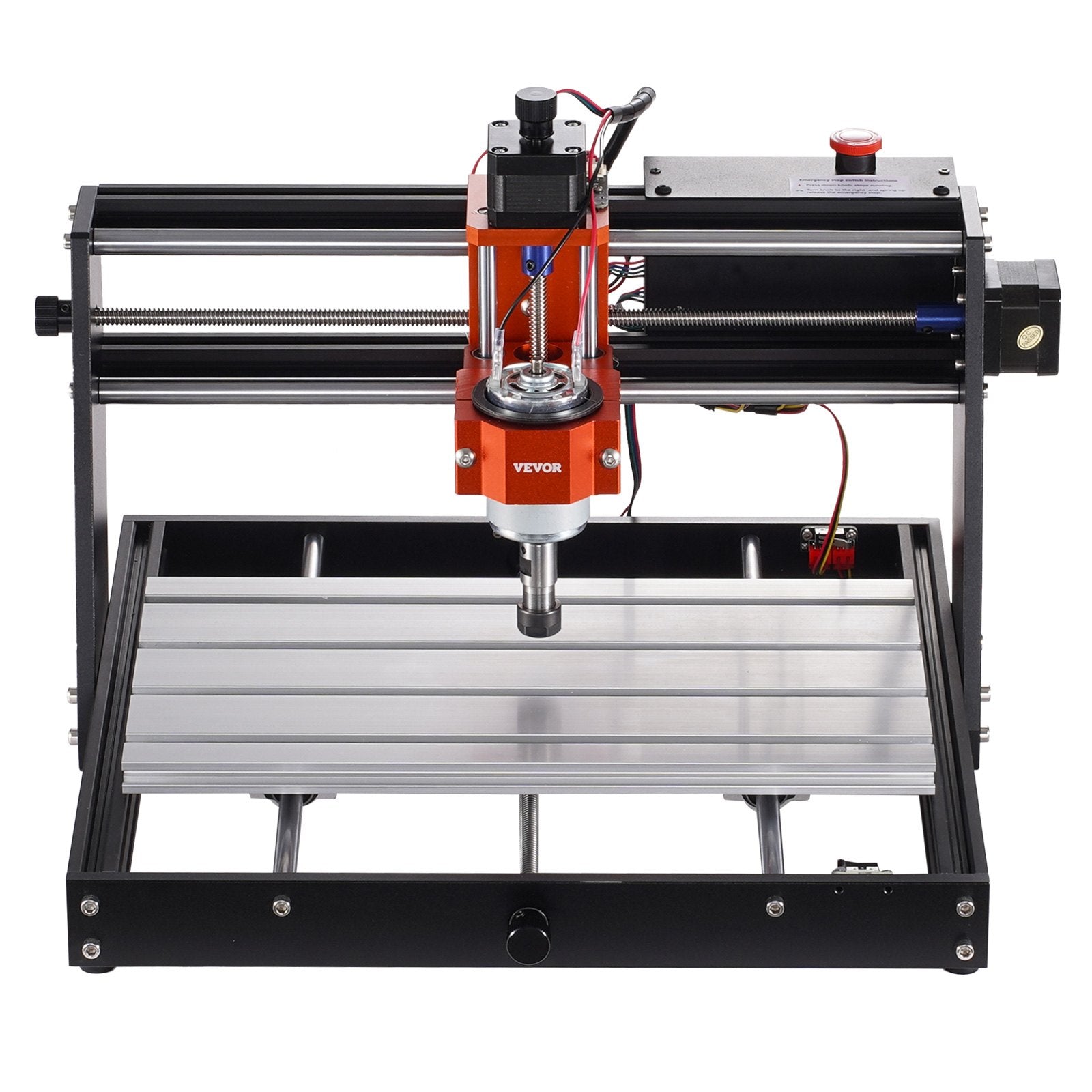 CNC Router Machine, 120W, 3 Axis GRBL Control Wood Engraving Carving Milling Machine Kit, 11.81 x 7.87 x 2.83 V952-SKDKJ3020CMURZ4TWV3