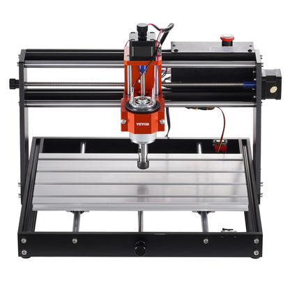 CNC Router Machine, 120W, 3 Axis GRBL Control Wood Engraving Carving Milling Machine Kit, 11.81 x 7.87 x 2.83 V952-SKDKJ3020CMURZ4TWV3
