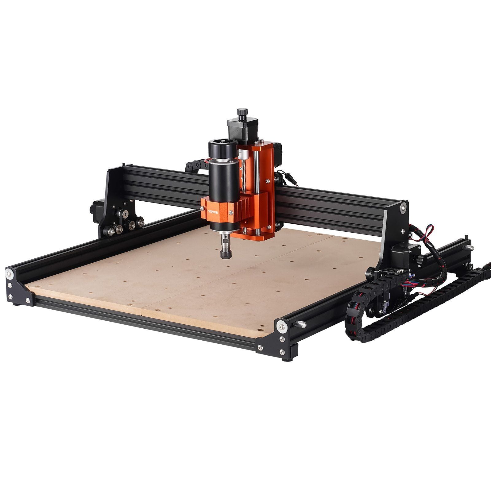 CNC Router Machine, 300W, 3 Axis GRBL Control Wood Engraving Carving Milling Machine Kit, 15.75 x 15.75 x V952-SKDKJ4040CM04TPDJV3