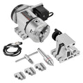 Dividing Head, K11-100mm 3-Jaw Chuck, CNC Router Milling Machine Rotational Axis 4th Axis A Axis Indexing V952-SKFDT3ZKP65M9AYZOV9