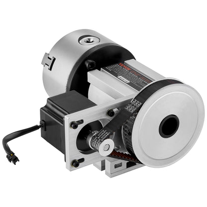 Dividing Head, K11-100mm 3-Jaw Chuck, CNC Router Milling Machine Rotational Axis 4th Axis A Axis Indexing V952-SKFDT3ZKP65M9AYZOV9
