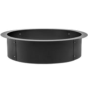 Outdoor Fire Pit Ring 106cm BBQ Table Grill Garden Wood Burning Fireplace V952-SKHP42X36X10YC001V0