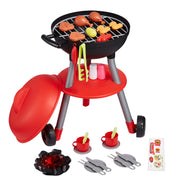 28 PCS BBQ Grill Playset, Kids Toys Kitchen Playset with Sound & Light, Little Chef Play, Interactive Grill V952-SKLWJZHSLLSSDVHZMV9