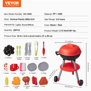 28 PCS BBQ Grill Playset, Kids Toys Kitchen Playset with Sound & Light, Little Chef Play, Interactive Grill V952-SKLWJZHSLLSSDVHZMV9
