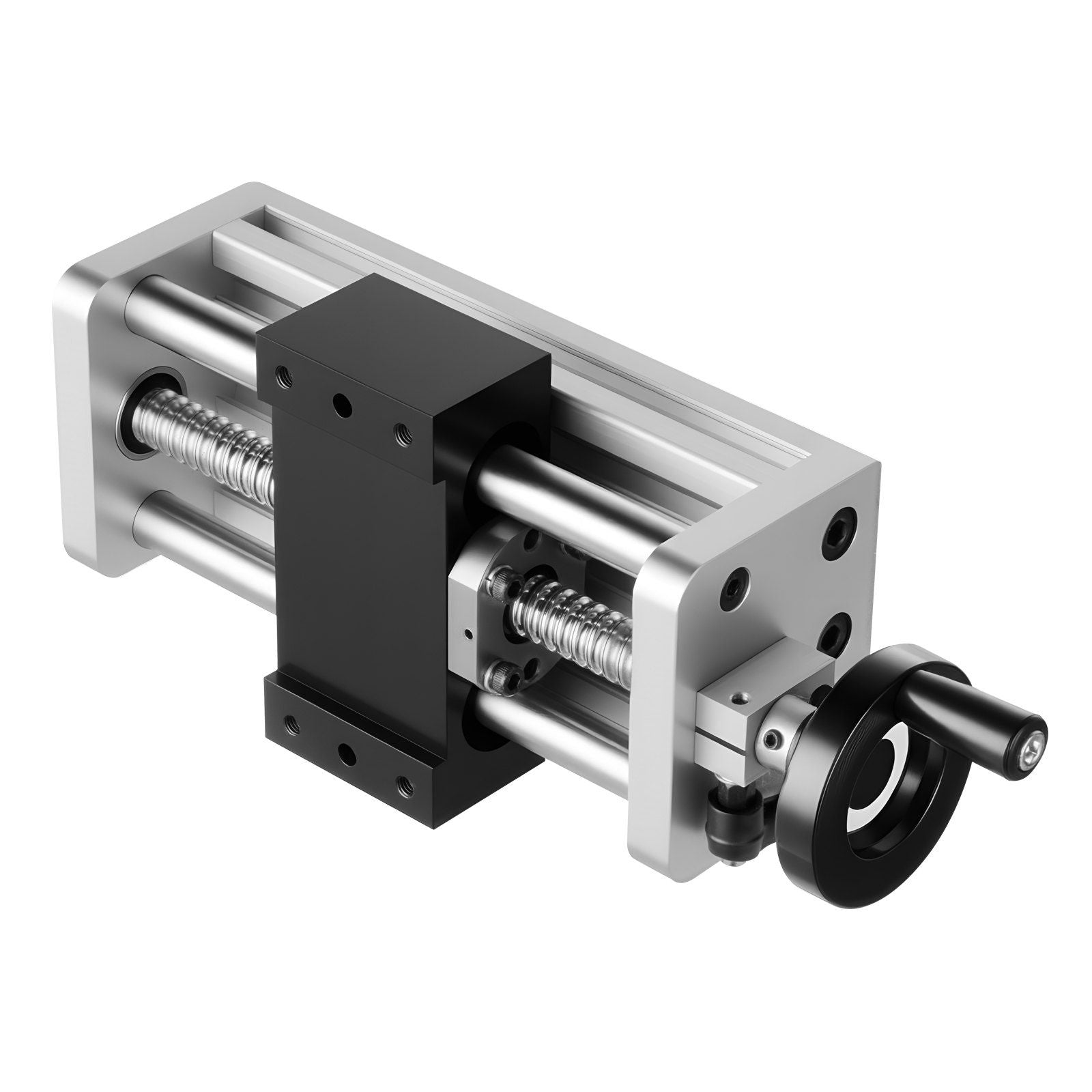 Linear Stage Actuator, 100 mm Effective Stroke, Ball Screw CNC Linear Motion Guide Rail, Double Optical Axis, V952-SKZXBJQDQ16M5684B001V0