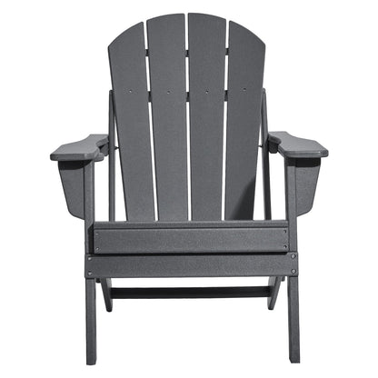 Adirondack Chair Plastic, Set of 2 All-Weather Portable Folding Fire Pit Chair, Outdoor Adirondack Patio V952-SLADLDKYHSKZUB86TV0