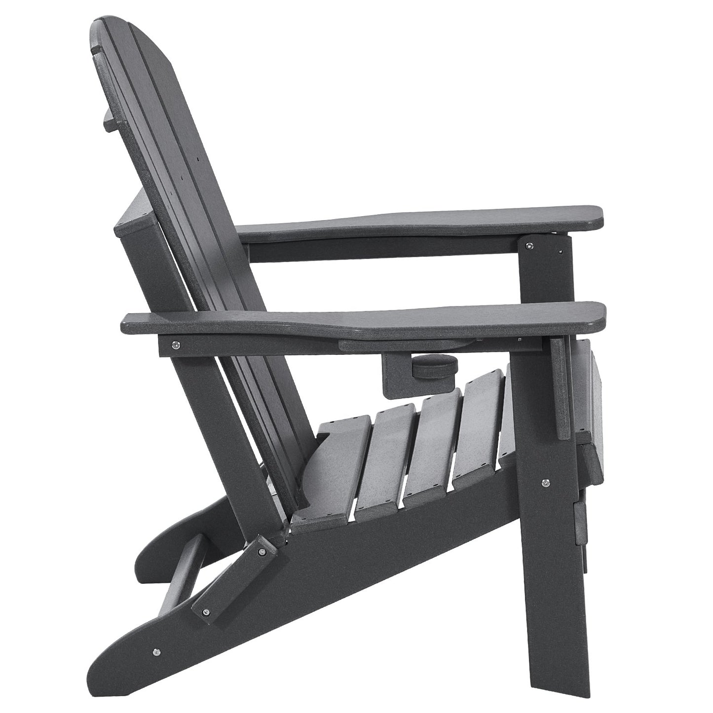Adirondack Chair Plastic, Set of 2 All-Weather Portable Folding Fire Pit Chair, Outdoor Adirondack Patio V952-SLADLDKYHSKZUB86TV0
