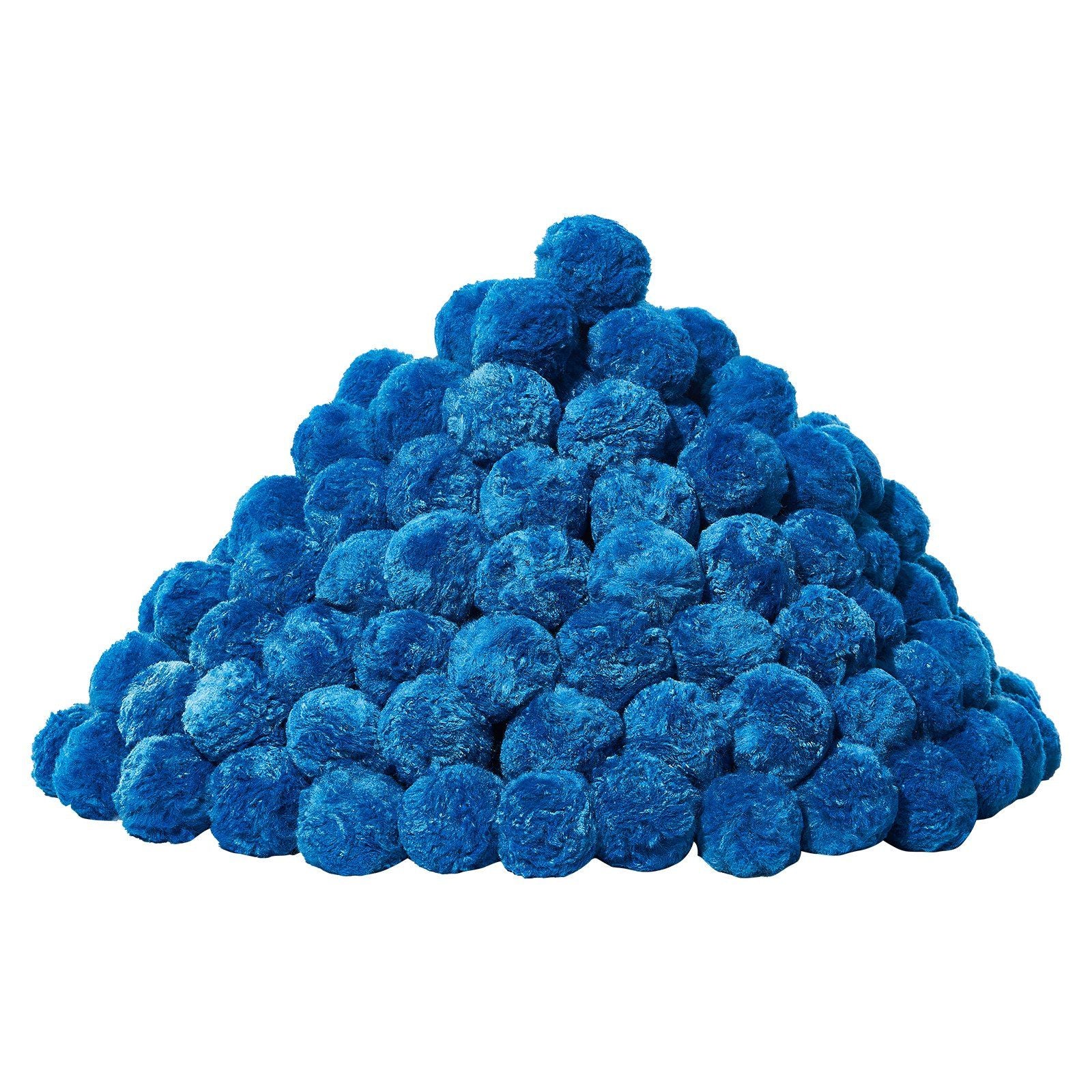 Pool Filter Balls for Sand Filter, 1.42 kg, Filter Balls Replace Pool Filter Sand, Reusable Blue Polyester V952-SLBGLQLS31LBCUMQJV0
