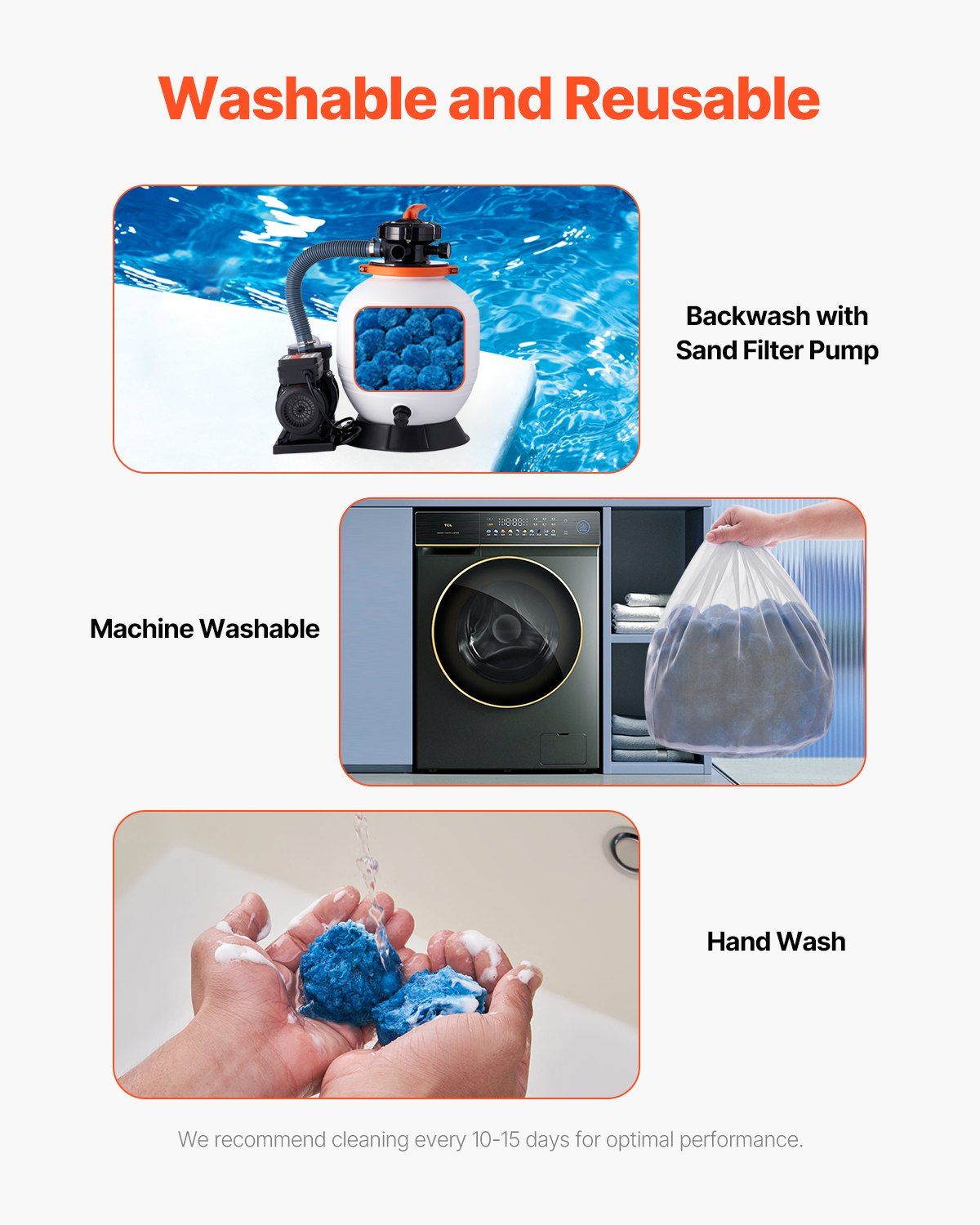 Pool Filter Balls for Sand Filter, 1.83 kg, Filter Balls Replace Pool Filter Sand, Reusable Blue Polyester V952-SLBGLQLS4LBSZKI05V0