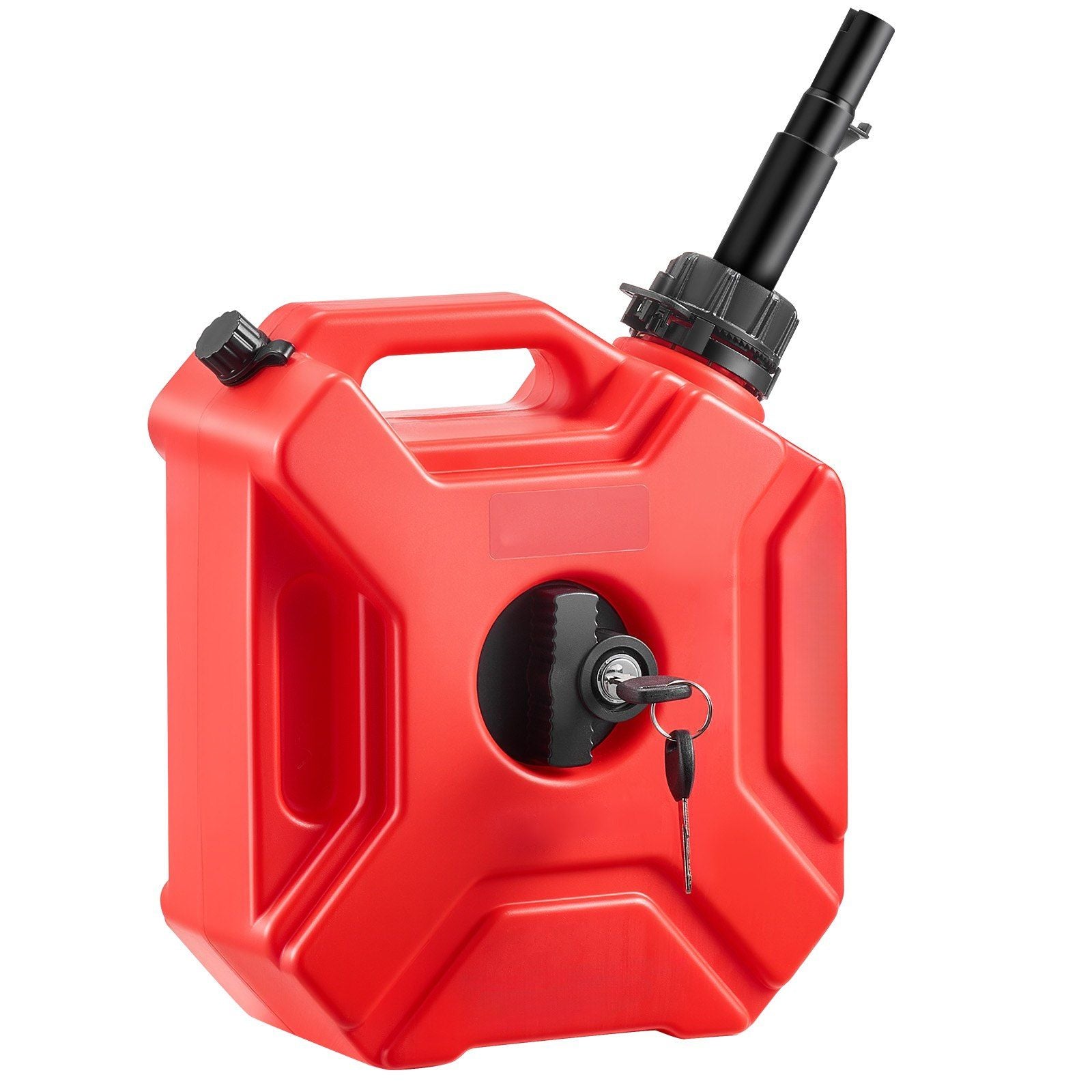 Fuel Container, 5 L, Gas Can with Spout and Lockable Bracket, 15 L/min Max Flow Rate, Secure & Leak-proof, V952-SLBXSYXCZK1JQWB8R001V0
