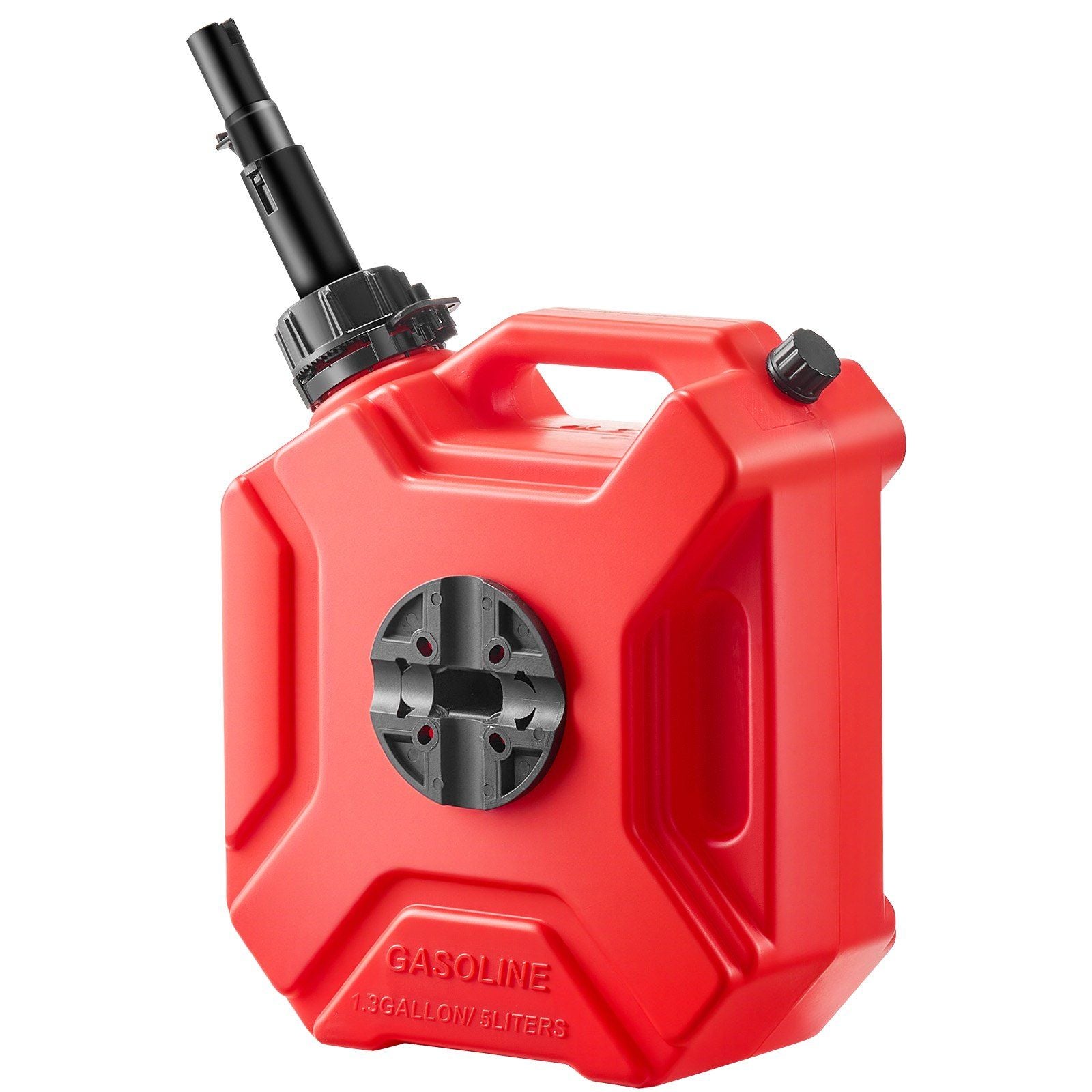 Fuel Container, 5 L, Gas Can with Spout and Lockable Bracket, 15 L/min Max Flow Rate, Secure & Leak-proof, V952-SLBXSYXCZK1JQWB8R001V0