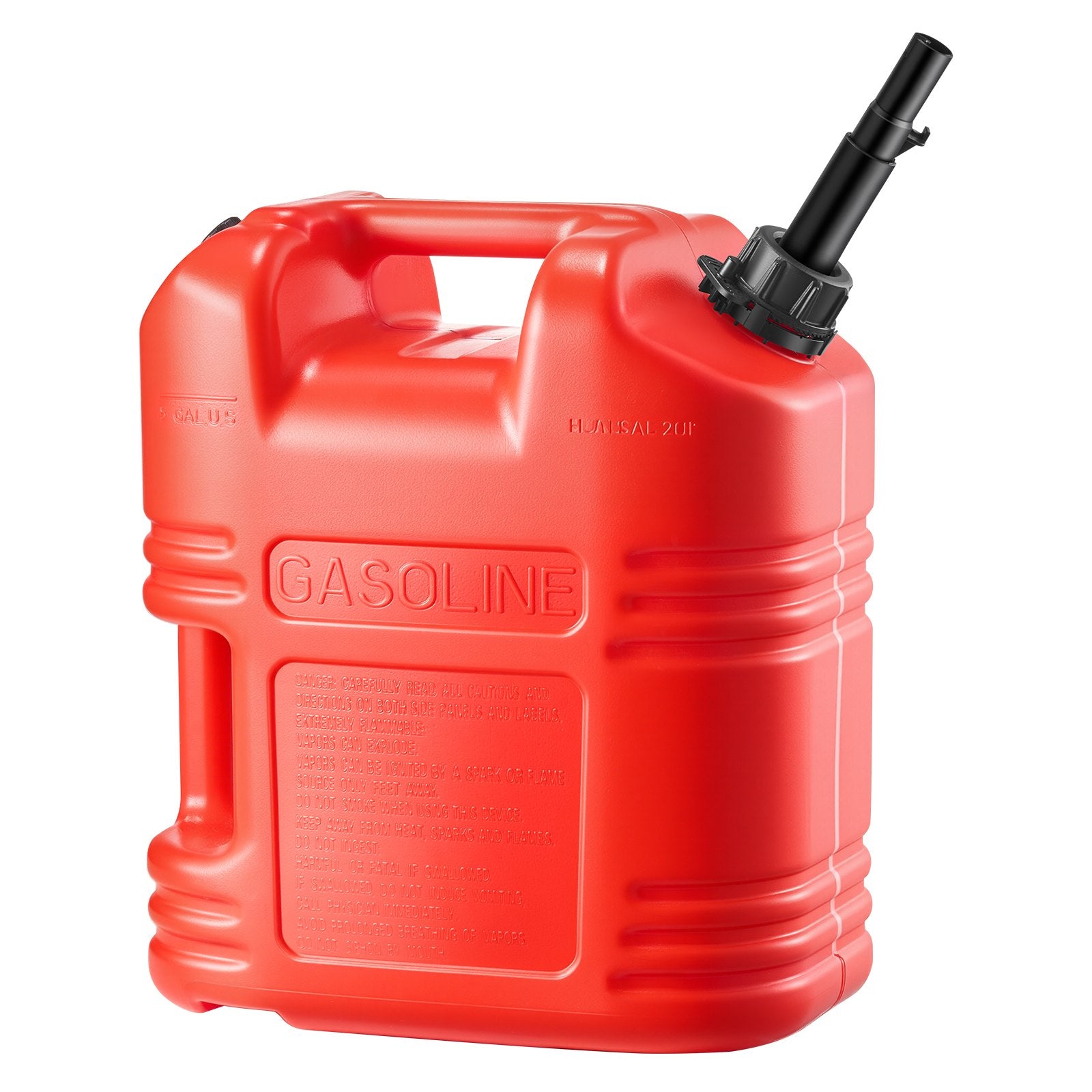 Fuel Container, 19 L, Gas Tank with Spout & Clear Scale, 15 L/min Max Flow Rate, Secure & Leak-proof, V952-SLBXSYXJYK1JNR1TZ001V0