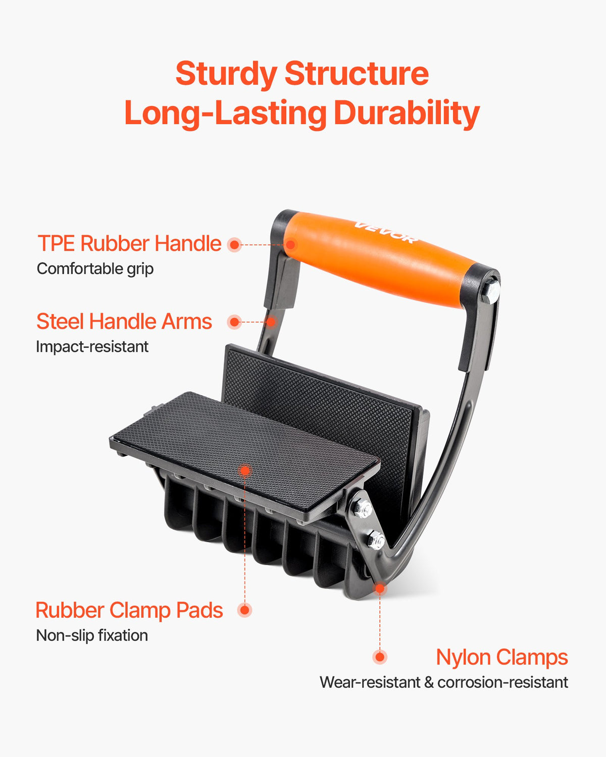 Plywood Carrier 90.7 kg Drywall Carrying Tool for 0-25.4 mm Thickness V952-SLJBDTSK200LIGQ17001V0